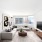 Living room with beautiful natural lighting