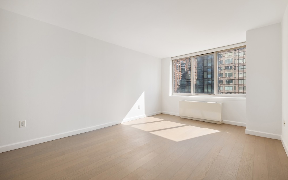 living area with open spaces