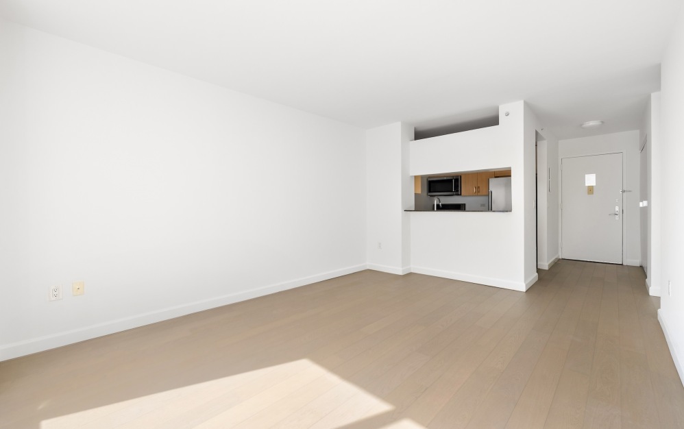 living area with open spaces