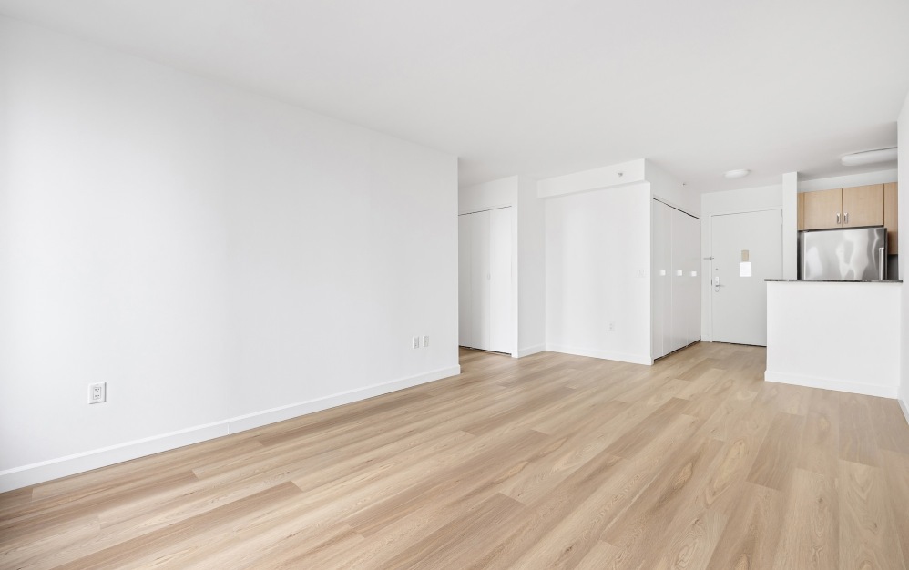 living area with open spaces