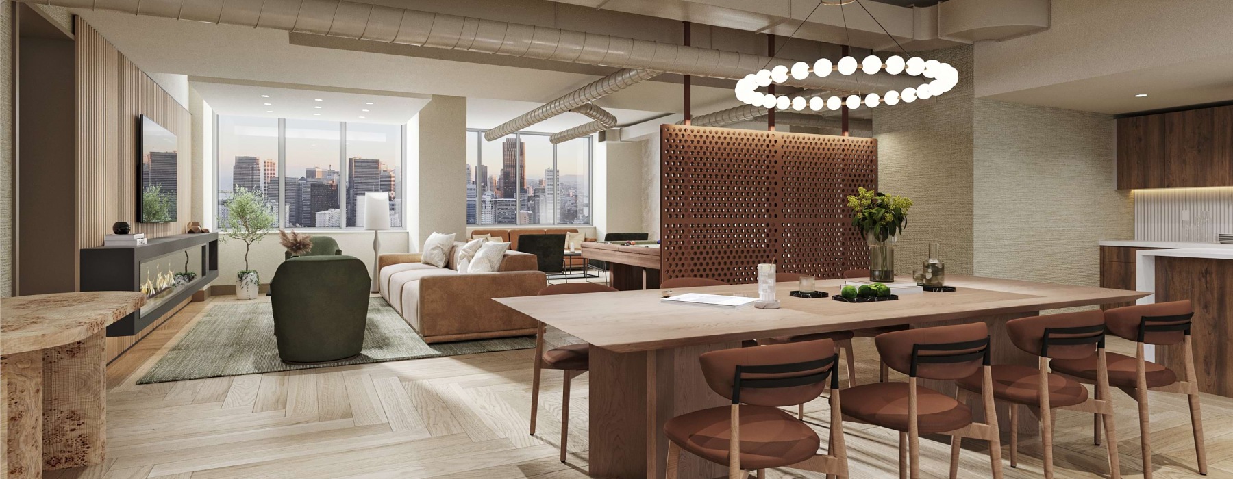 Hudson Landing Renovated Lounge