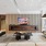 renovated resident lounge with tv seating area